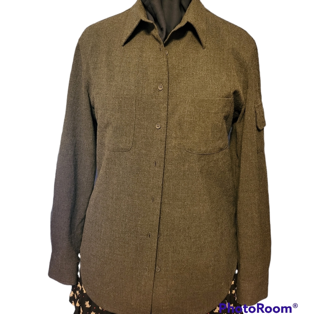 Vintage Armani Jeans Women's button-down shirt 10